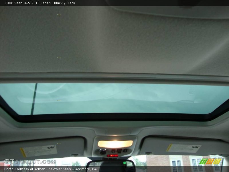 Black / Black 2008 Saab 9-5 2.3T Sedan