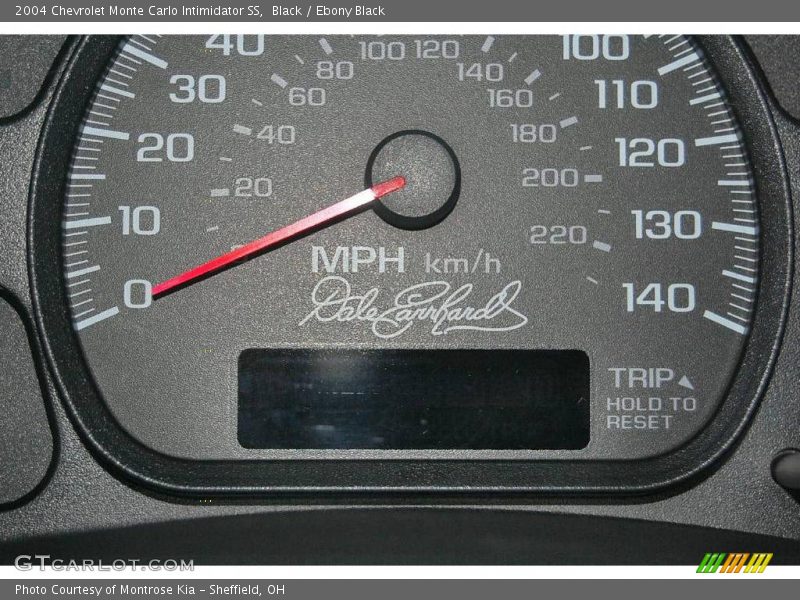 Black / Ebony Black 2004 Chevrolet Monte Carlo Intimidator SS