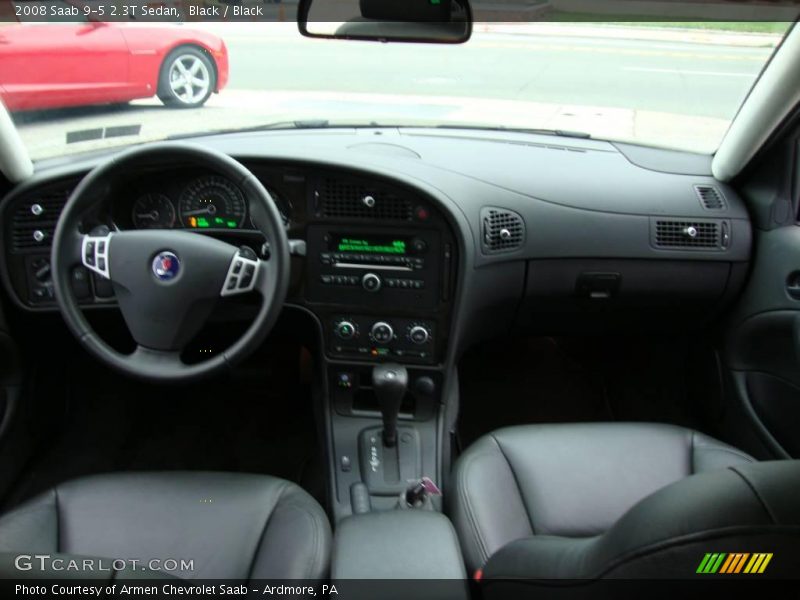 Black / Black 2008 Saab 9-5 2.3T Sedan