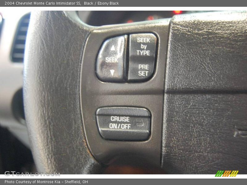 Black / Ebony Black 2004 Chevrolet Monte Carlo Intimidator SS