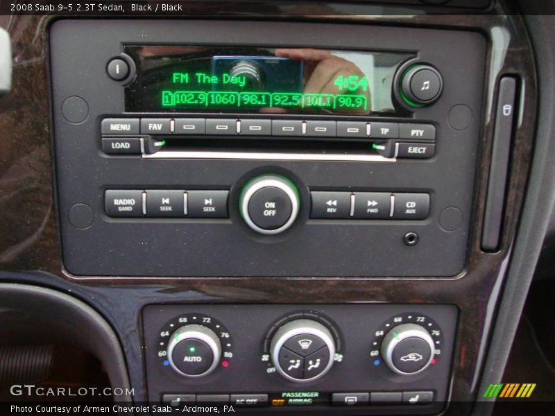 Black / Black 2008 Saab 9-5 2.3T Sedan