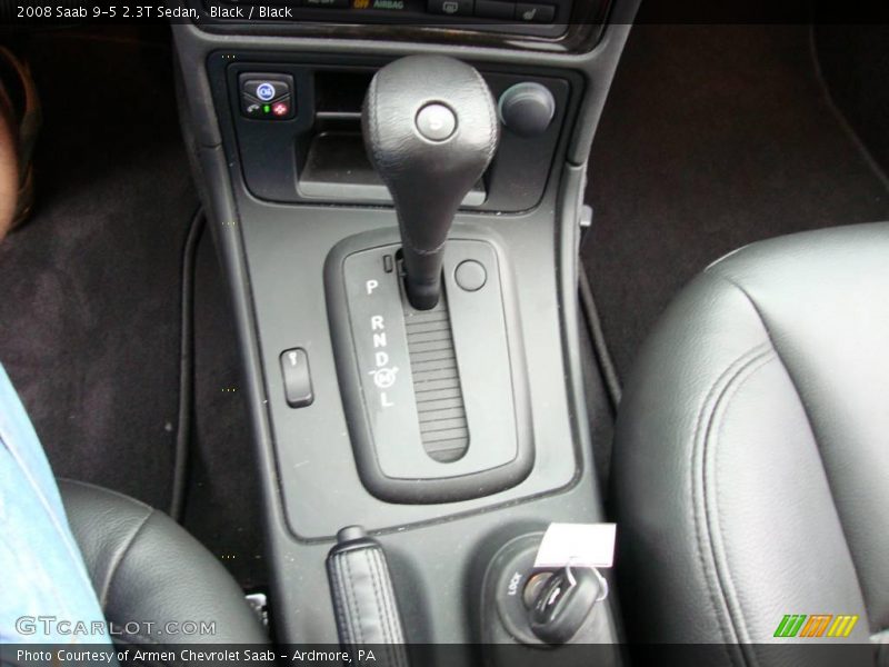Black / Black 2008 Saab 9-5 2.3T Sedan