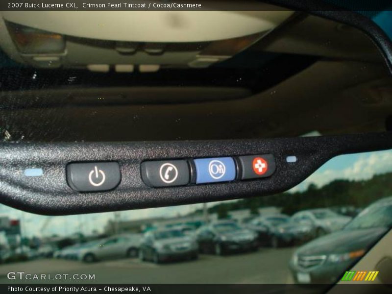 Crimson Pearl Tintcoat / Cocoa/Cashmere 2007 Buick Lucerne CXL