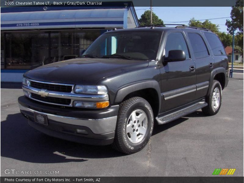 Black / Gray/Dark Charcoal 2005 Chevrolet Tahoe LT