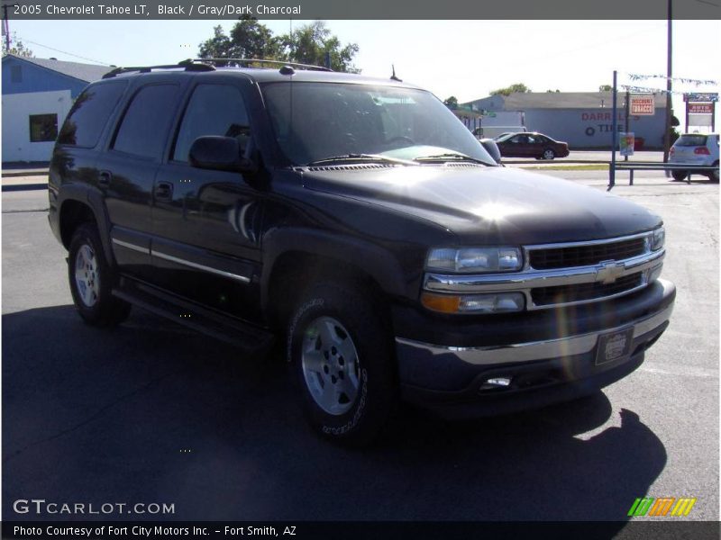 Black / Gray/Dark Charcoal 2005 Chevrolet Tahoe LT
