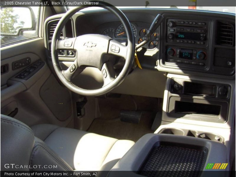 Black / Gray/Dark Charcoal 2005 Chevrolet Tahoe LT