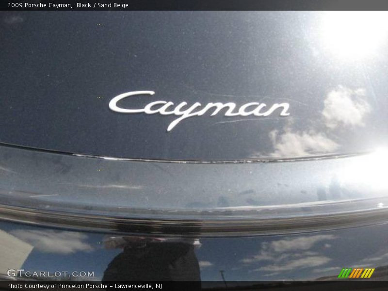 Black / Sand Beige 2009 Porsche Cayman