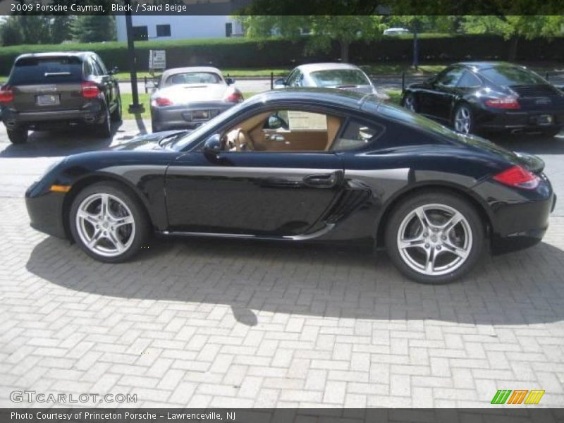 Black / Sand Beige 2009 Porsche Cayman