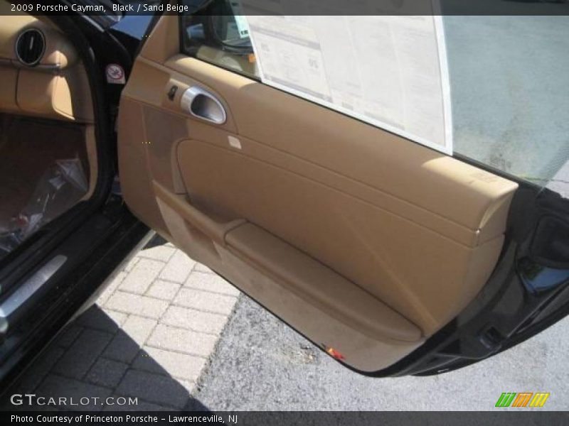 Black / Sand Beige 2009 Porsche Cayman