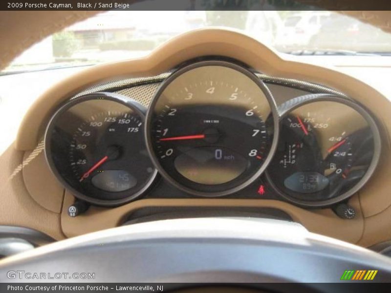 Black / Sand Beige 2009 Porsche Cayman