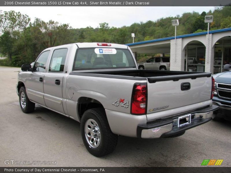 Silver Birch Metallic / Dark Charcoal 2006 Chevrolet Silverado 1500 LS Crew Cab 4x4