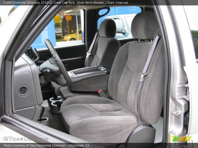 Silver Birch Metallic / Dark Charcoal 2006 Chevrolet Silverado 1500 LS Crew Cab 4x4