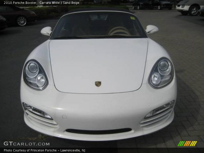 Carrara White / Sand Beige 2010 Porsche Boxster