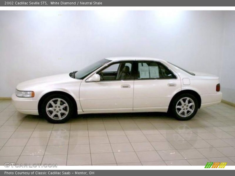 White Diamond / Neutral Shale 2002 Cadillac Seville STS