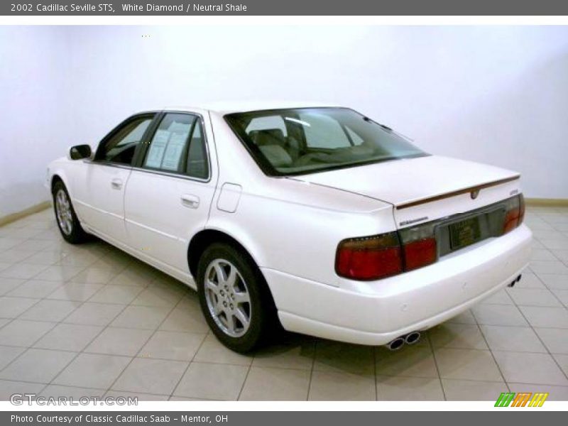 White Diamond / Neutral Shale 2002 Cadillac Seville STS