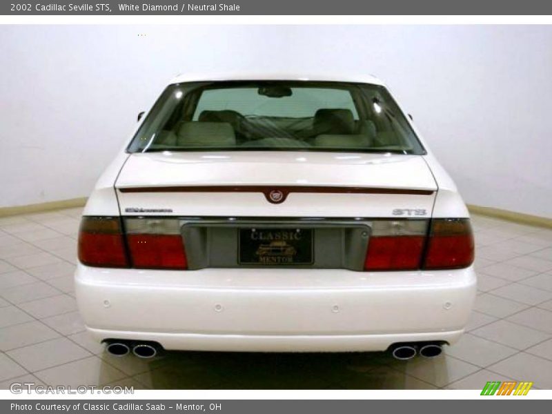 White Diamond / Neutral Shale 2002 Cadillac Seville STS