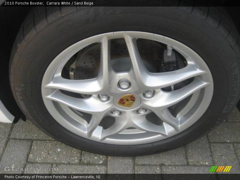 Carrara White / Sand Beige 2010 Porsche Boxster