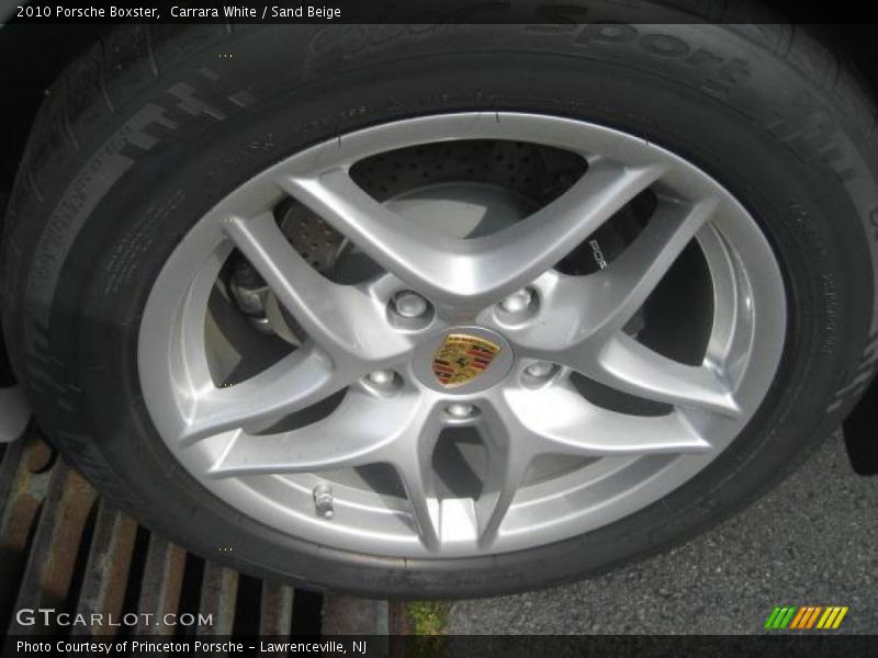 Carrara White / Sand Beige 2010 Porsche Boxster