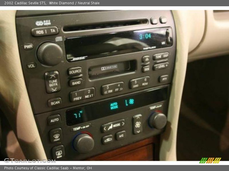 White Diamond / Neutral Shale 2002 Cadillac Seville STS