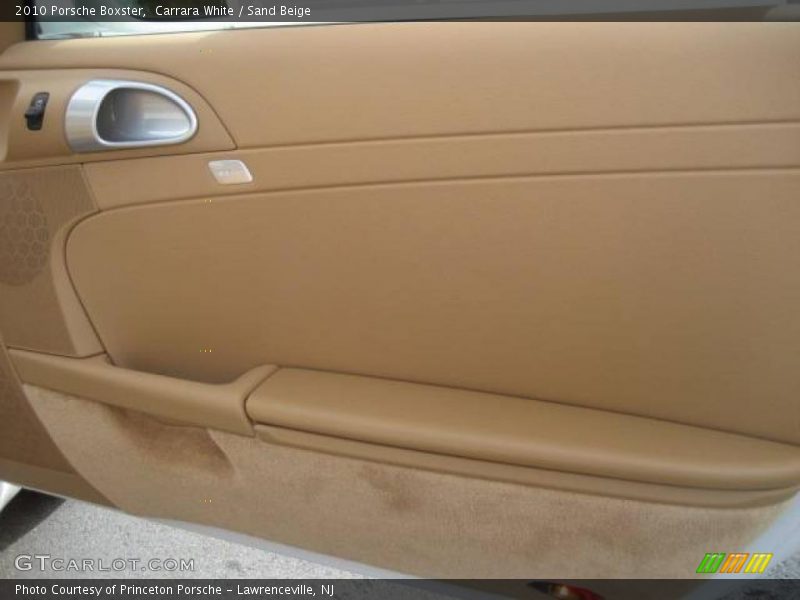 Carrara White / Sand Beige 2010 Porsche Boxster