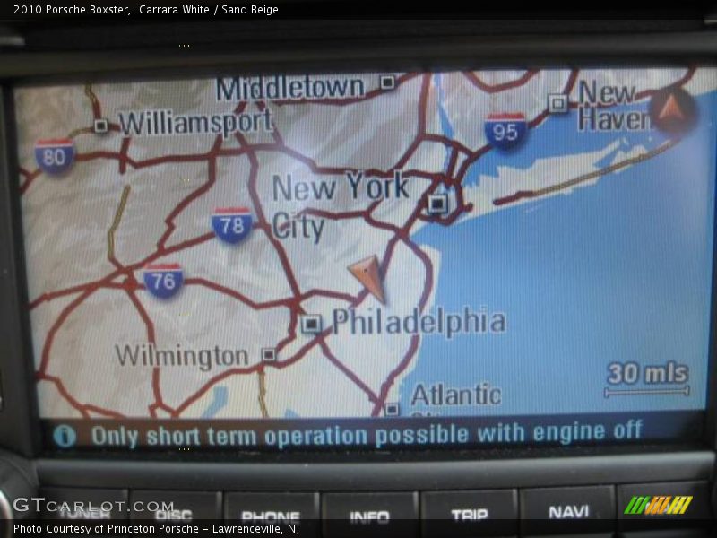 Carrara White / Sand Beige 2010 Porsche Boxster