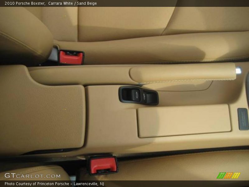 Carrara White / Sand Beige 2010 Porsche Boxster