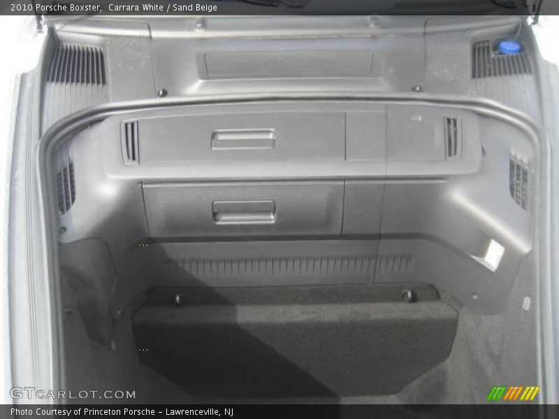 Carrara White / Sand Beige 2010 Porsche Boxster