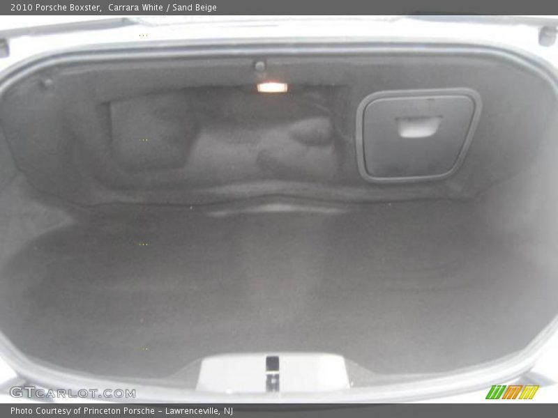 Carrara White / Sand Beige 2010 Porsche Boxster