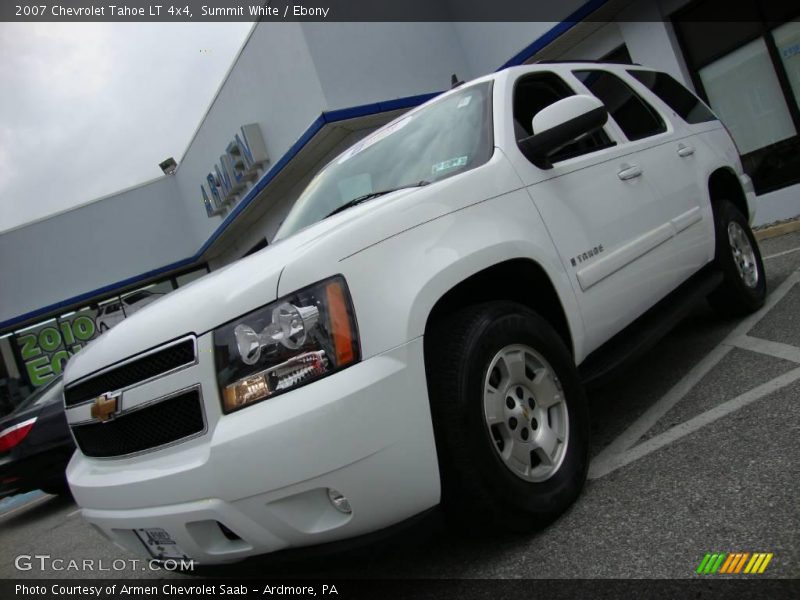 Summit White / Ebony 2007 Chevrolet Tahoe LT 4x4