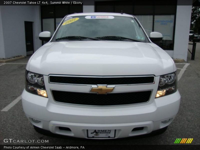 Summit White / Ebony 2007 Chevrolet Tahoe LT 4x4