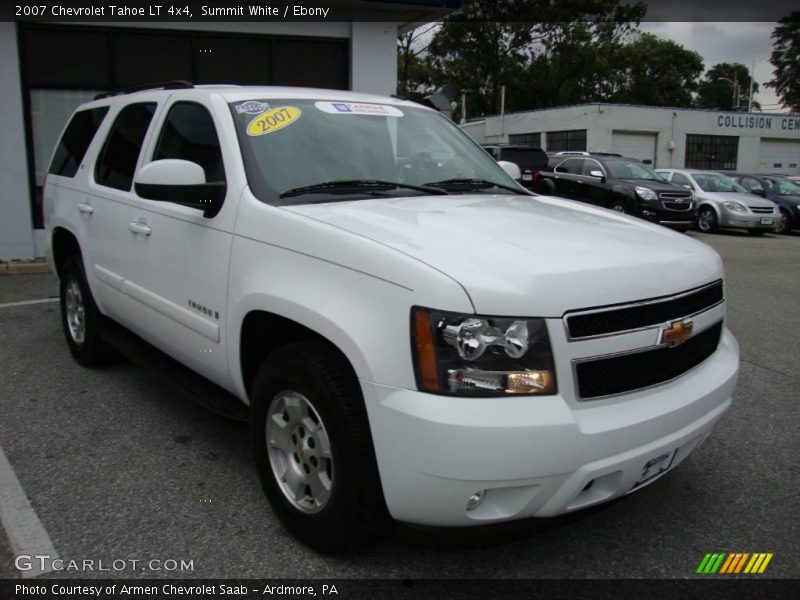 Summit White / Ebony 2007 Chevrolet Tahoe LT 4x4
