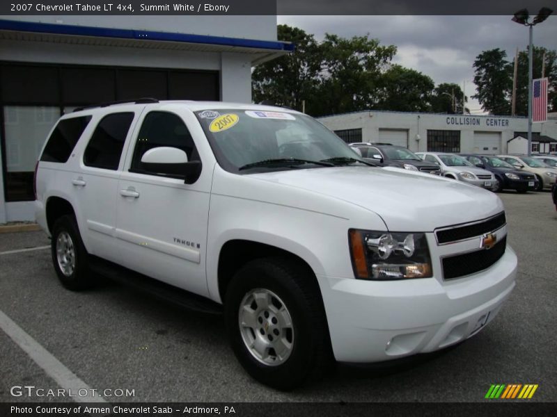 Summit White / Ebony 2007 Chevrolet Tahoe LT 4x4