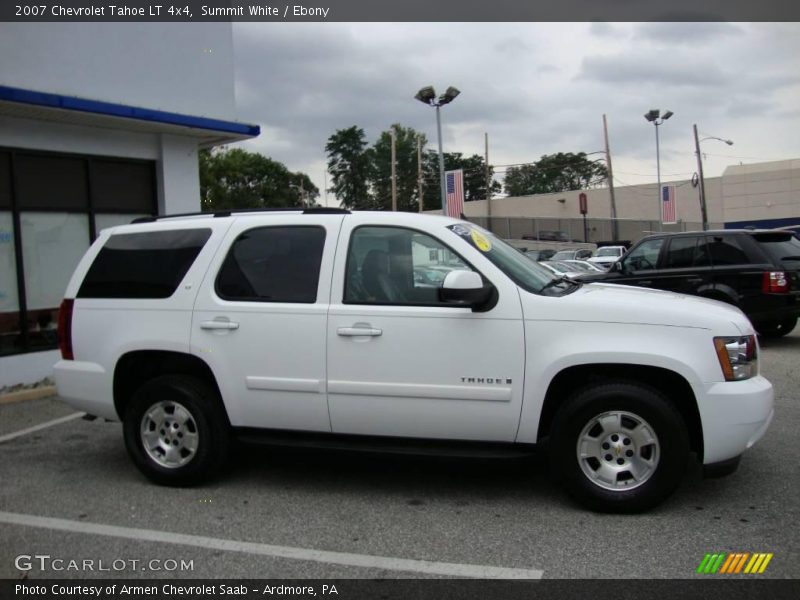 Summit White / Ebony 2007 Chevrolet Tahoe LT 4x4