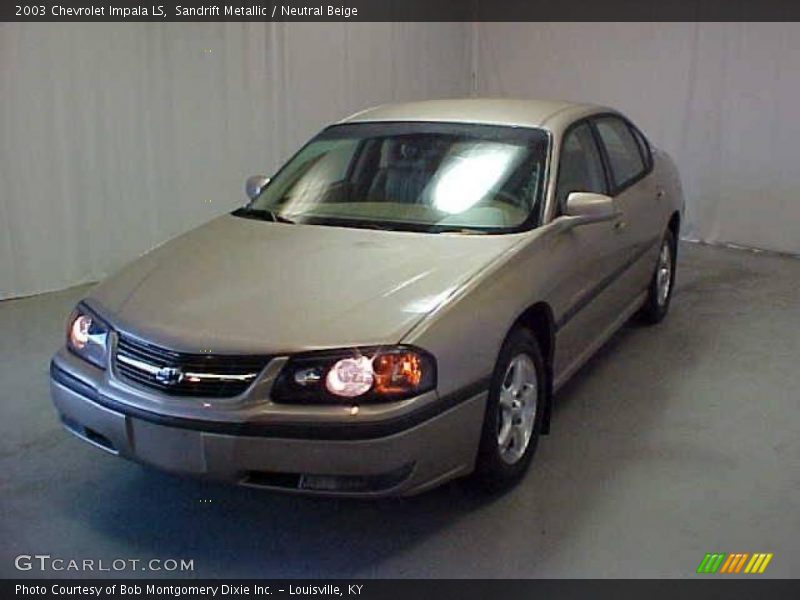 Sandrift Metallic / Neutral Beige 2003 Chevrolet Impala LS