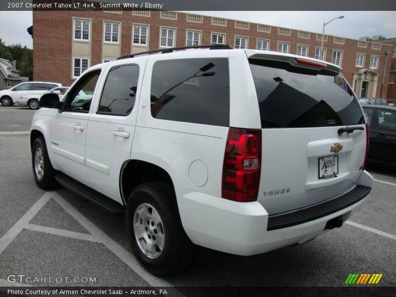 Summit White / Ebony 2007 Chevrolet Tahoe LT 4x4