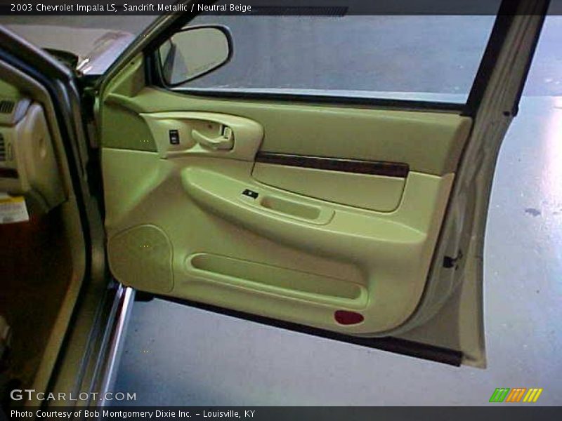Sandrift Metallic / Neutral Beige 2003 Chevrolet Impala LS