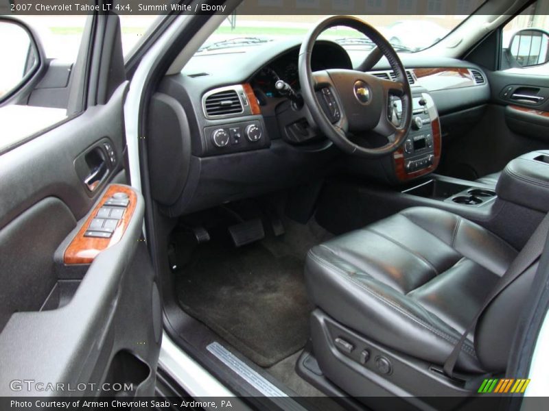 Summit White / Ebony 2007 Chevrolet Tahoe LT 4x4