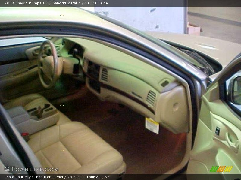 Sandrift Metallic / Neutral Beige 2003 Chevrolet Impala LS
