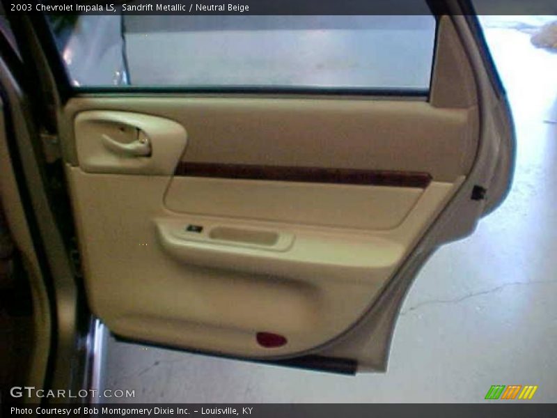Sandrift Metallic / Neutral Beige 2003 Chevrolet Impala LS