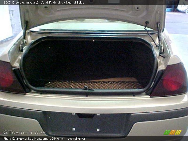 Sandrift Metallic / Neutral Beige 2003 Chevrolet Impala LS