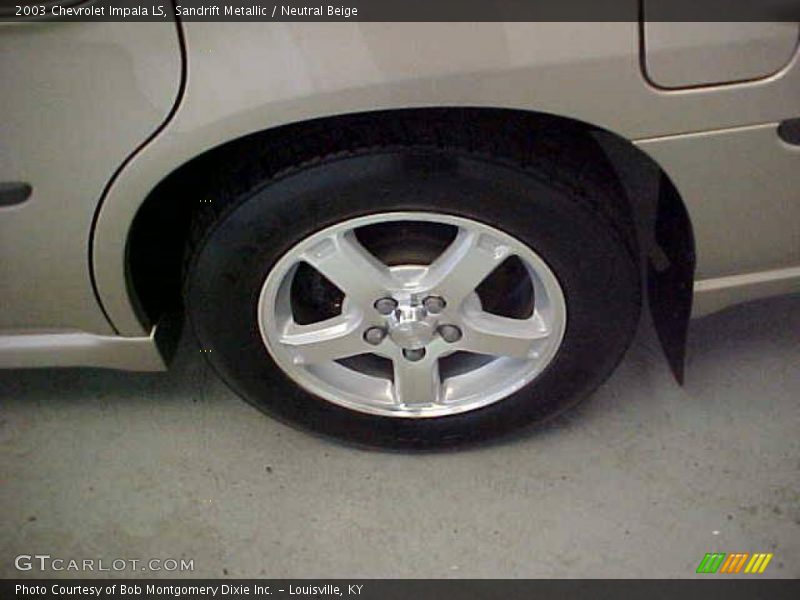 Sandrift Metallic / Neutral Beige 2003 Chevrolet Impala LS