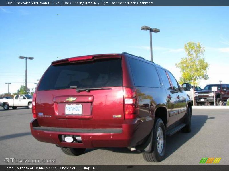 Dark Cherry Metallic / Light Cashmere/Dark Cashmere 2009 Chevrolet Suburban LT 4x4