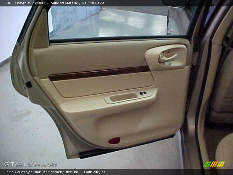 Sandrift Metallic / Neutral Beige 2003 Chevrolet Impala LS