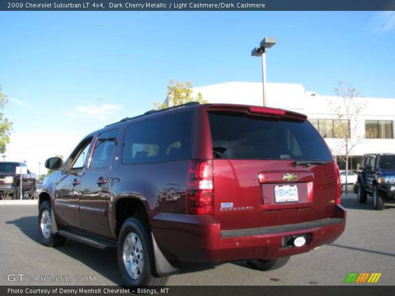 Dark Cherry Metallic / Light Cashmere/Dark Cashmere 2009 Chevrolet Suburban LT 4x4