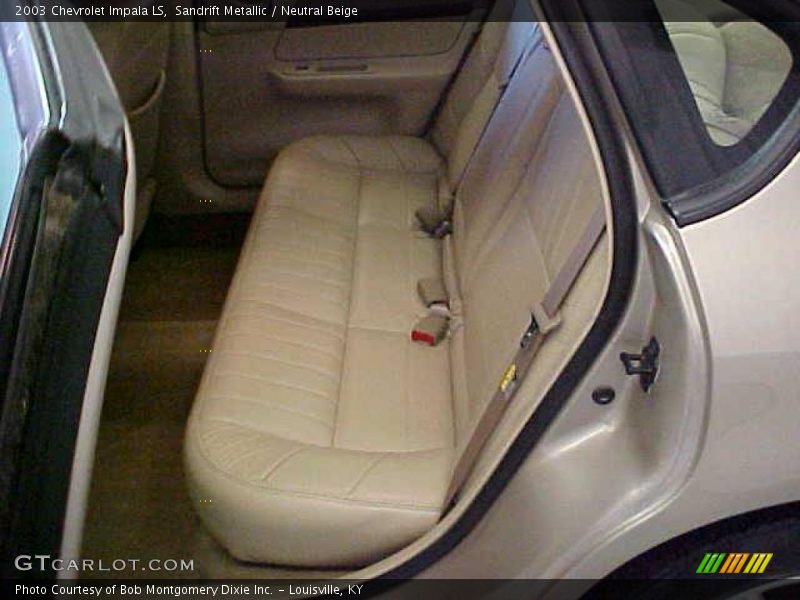 Sandrift Metallic / Neutral Beige 2003 Chevrolet Impala LS