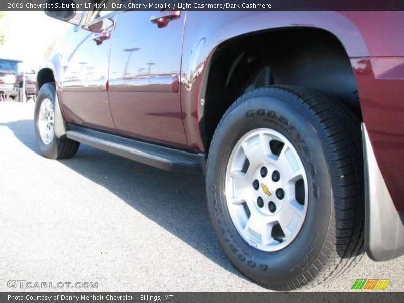 Dark Cherry Metallic / Light Cashmere/Dark Cashmere 2009 Chevrolet Suburban LT 4x4