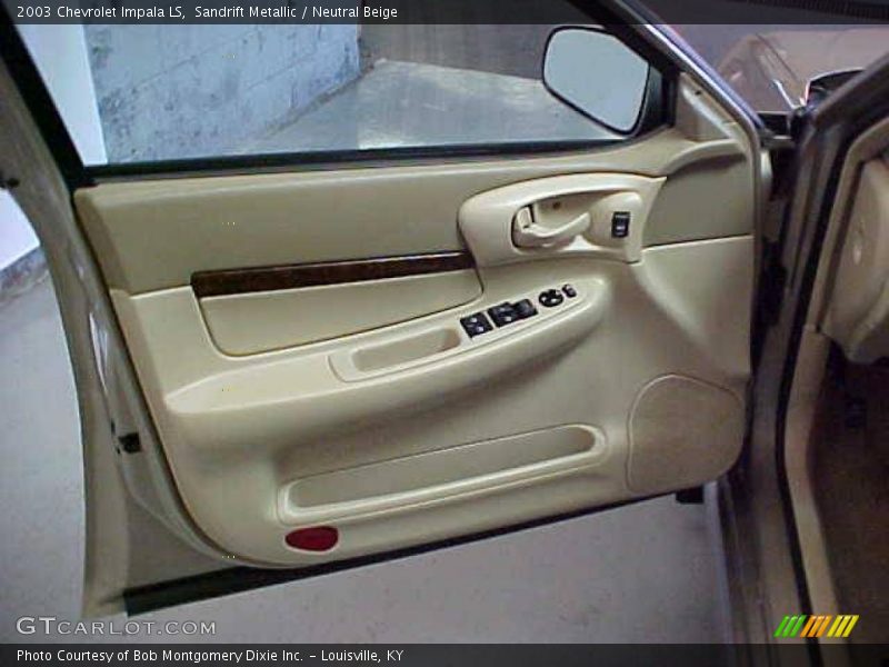Sandrift Metallic / Neutral Beige 2003 Chevrolet Impala LS