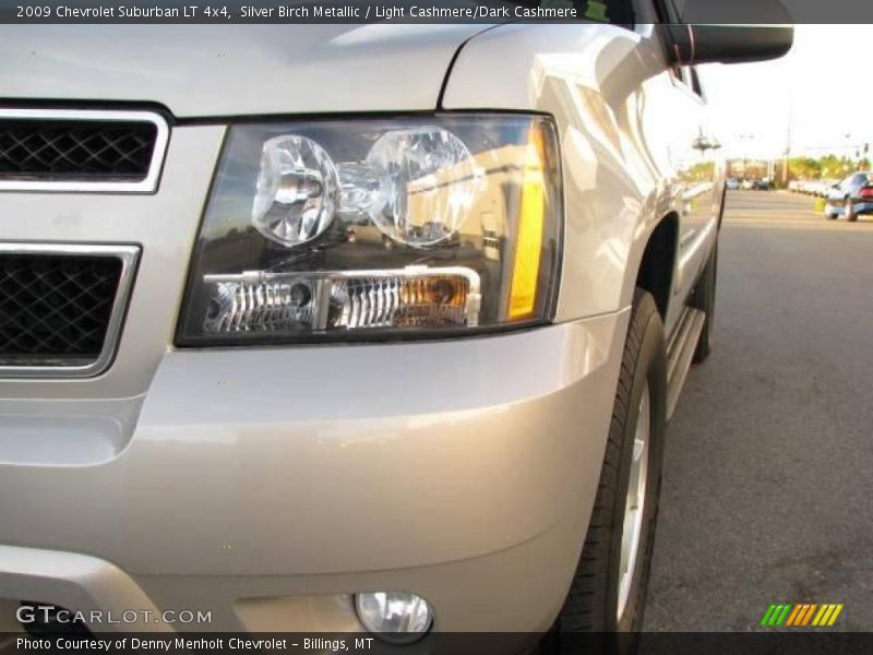 Silver Birch Metallic / Light Cashmere/Dark Cashmere 2009 Chevrolet Suburban LT 4x4