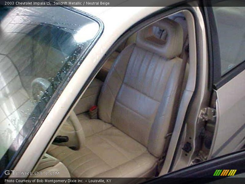 Sandrift Metallic / Neutral Beige 2003 Chevrolet Impala LS