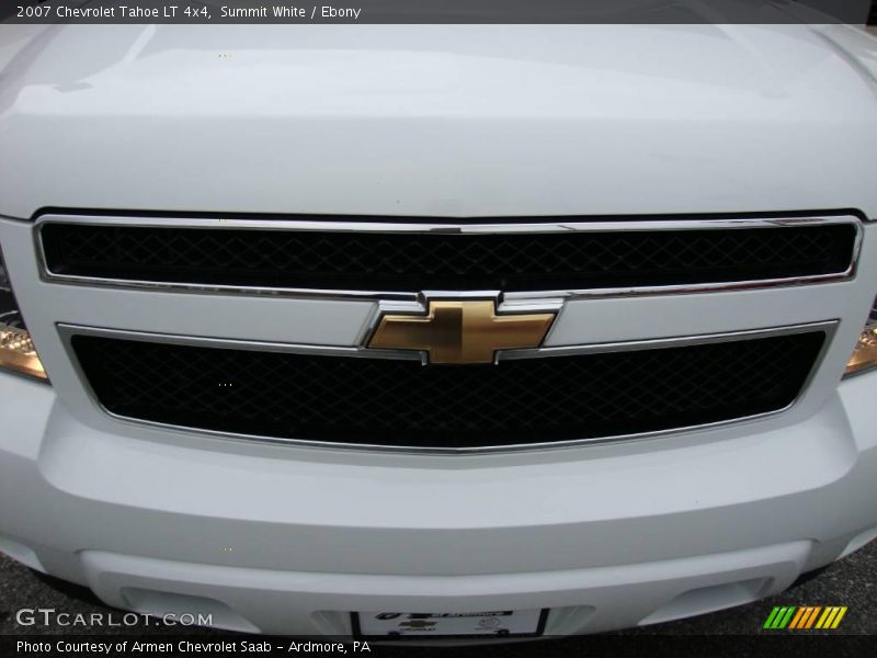 Summit White / Ebony 2007 Chevrolet Tahoe LT 4x4